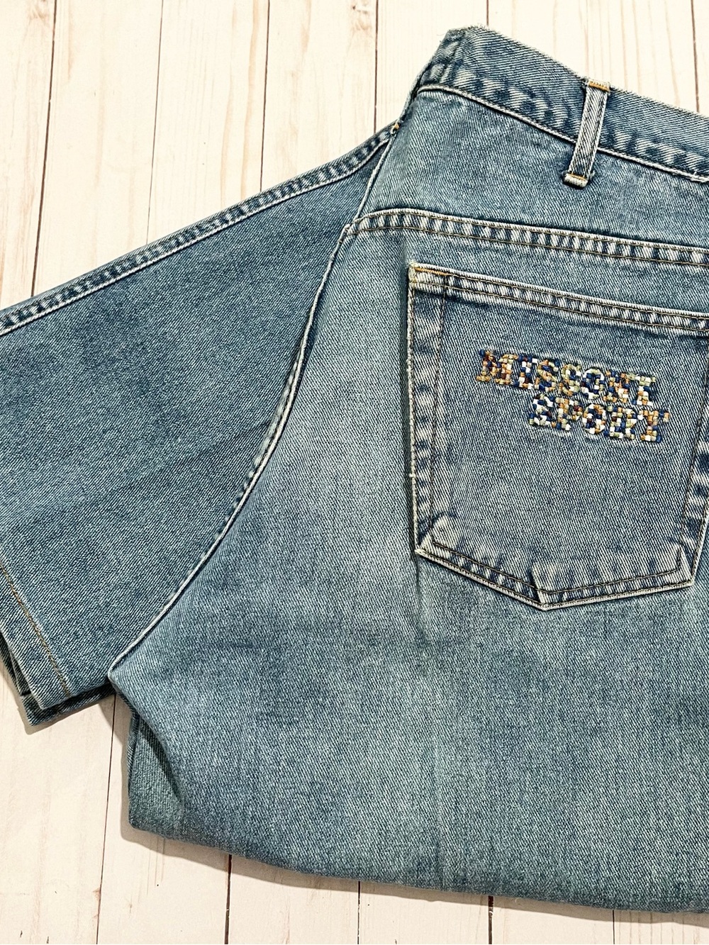 MISSONI SPORT Slim Straight Light Blue Denim Size 50 (Size US 14)